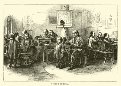 Eine Jungenschule von American School