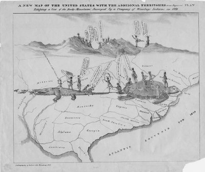 Eine neue Karte der Vereinigten Staaten mit den zusätzlichen Territorien auf einem verbesserten Plan von American School