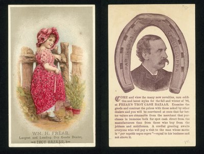 Werbung für William H. Frear