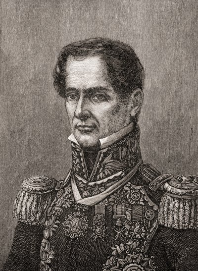 Antonio de Padua María Severino López de Santa Anna y Pérez de Lebró, aus 