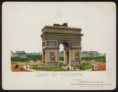 Arc de Triomphe, Paris, Frankreich von American School