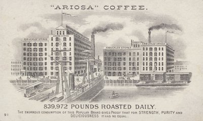 Ariosa Kaffee Fabrik von American School