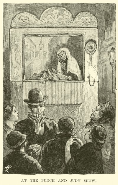 Bei der Punch-und-Judy-Show von American School