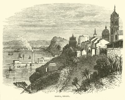 Bahia, Brasilien, Juli 1862 von American School