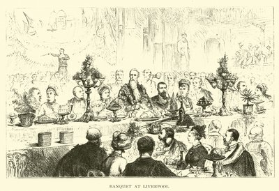 Bankett in Liverpool von American School