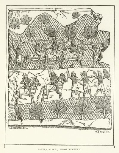 Schlachtstück; aus Ninive von American School