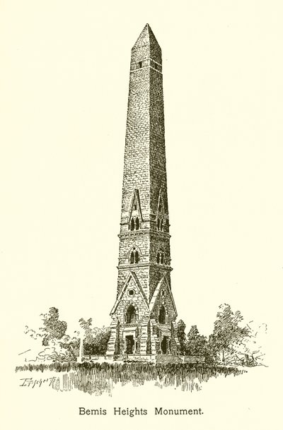 Bemis Heights Denkmal von American School