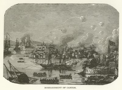 Bombardierung von Kanton von American School