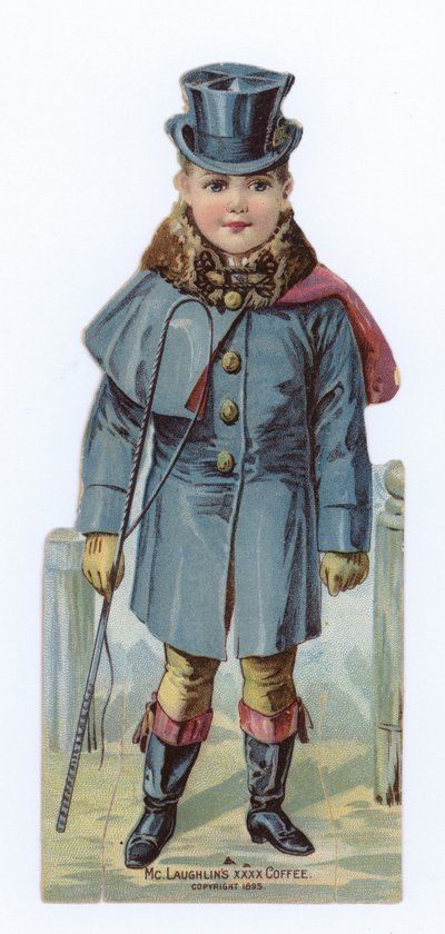 Junge mit Pferdepeitsche von American School