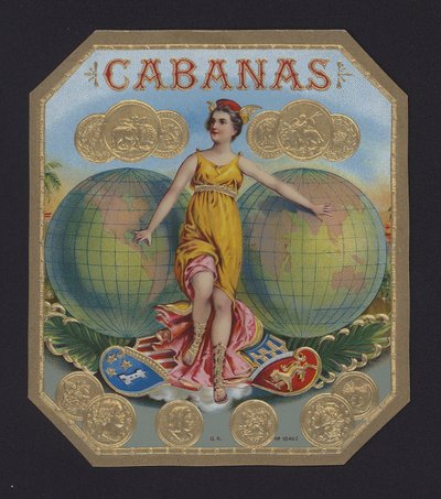 Cabanas, Zigarrenetikett von American School