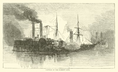 Eroberung der Harriet Lane, Januar 1863 von American School