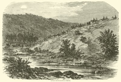Kavallerieaufklärung in Virginia, September 1862 von American School