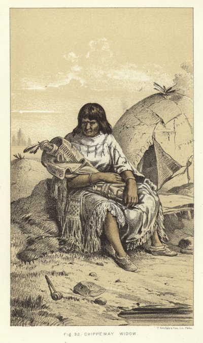 Chippeway-Witwe von American School
