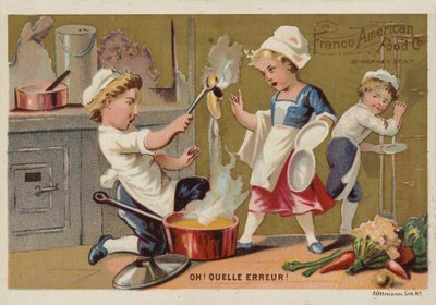 Köche verderben das Abendessen in der Küche! von American School