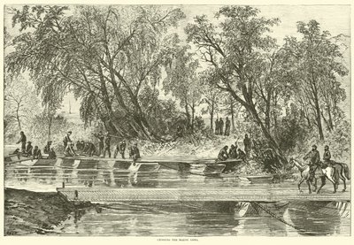 Überquerung des North Anna, Mai 1864 von American School