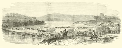 Early überquert den Potomac erneut, Juli 1864 von American School