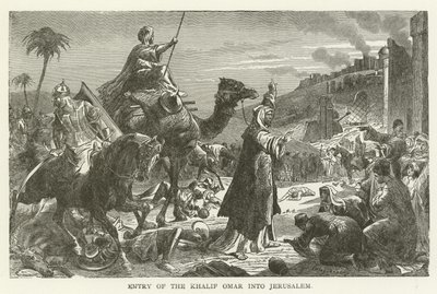 Einzug des Kalifen Omar in Jerusalem von American School