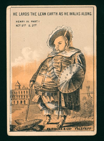 Falstaff, aus Shakespeares Henry IV Teil 1 von American School