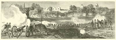 Bundestruppen vor Jackson, Mississippi, Juli 1863 von American School