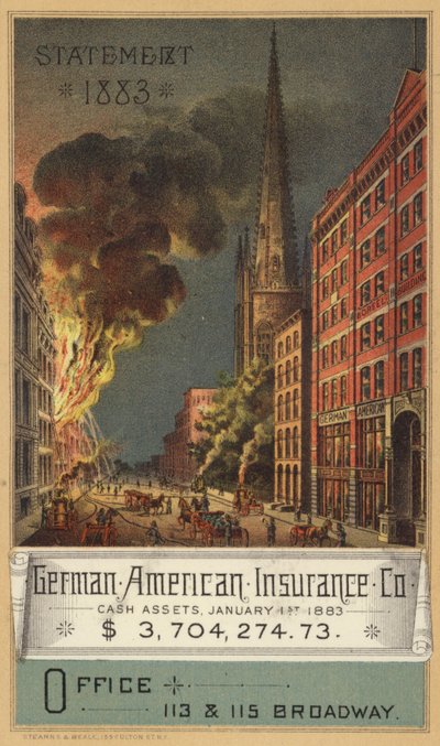 Feuer im Gebäude von American School
