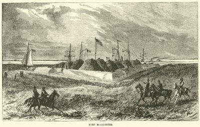 Fort McAllister, November 1864 von American School