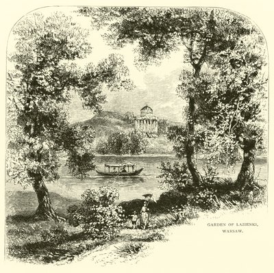 Garten von Łazienki, Warschau von American School
