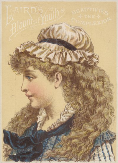 Mädchen mit Mop-Hut von American School