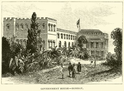 Regierungshaus, Bombay von American School