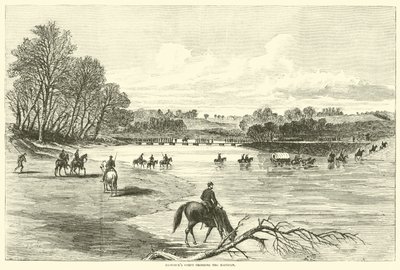 Hancocks Korps überquert den Rapidan, Mai 1864 von American School