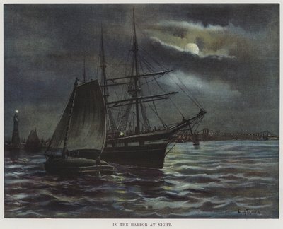 Im Hafen bei Nacht von American School