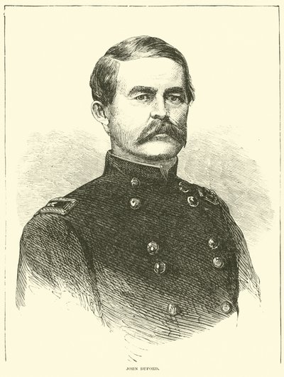 John Buford, Juli 1863 von American School