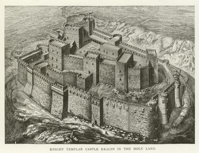 Burg der Tempelritter in Kragin im Heiligen Land von American School