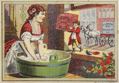 Dame beim Händewaschen von American School