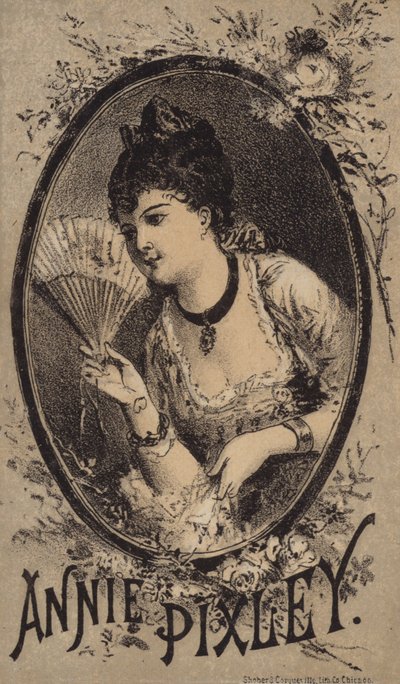 Dame mit Fächer von American School