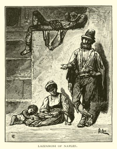 Lazzaroni von Neapel von American School