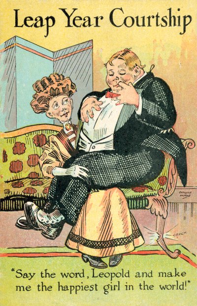 Heiratsantrag im Schaltjahr von American School