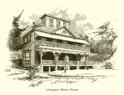 Livingston Manor Haus, Washington in New York von American School