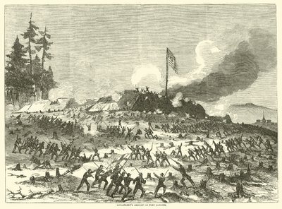 Longstreets Angriff auf Fort Sanders, November 1863 von American School