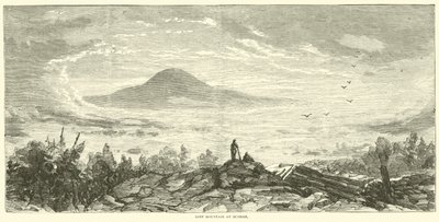 Lost Mountain bei Sonnenaufgang, Juni 1864 von American School