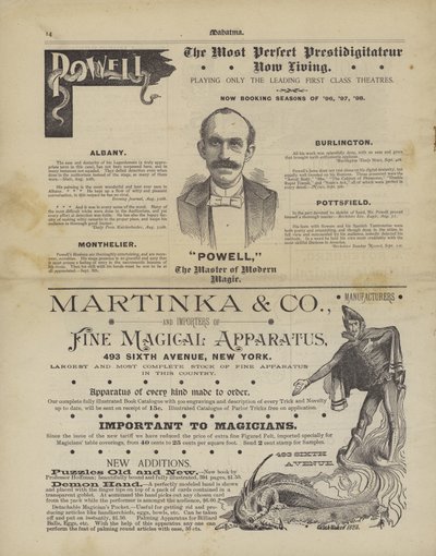 Magie-Werbung von American School