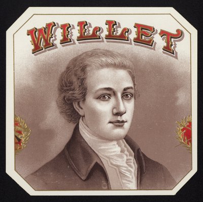 Mann mit Krawatte von American School