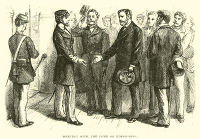 Treffen mit dem Herzog von Edinburgh von American School