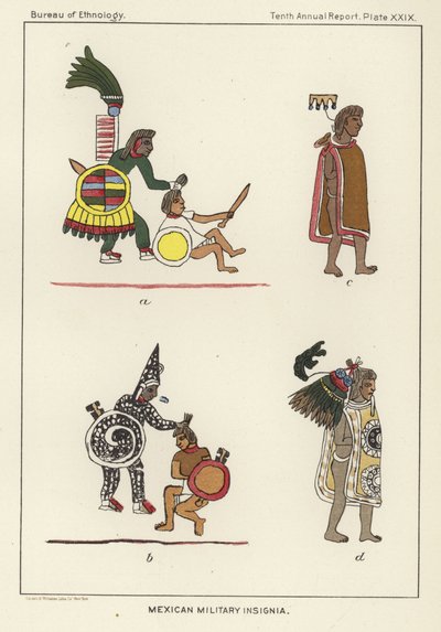 Mexikanische Militärabzeichen von American School