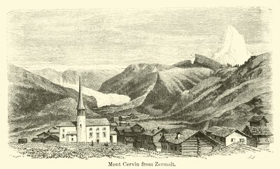 Mont Cervin von Zermatt von American School