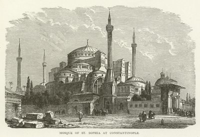 Moschee der Hagia Sophia in Konstantinopel von American School