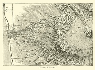 Plan des Vesuvs von American School