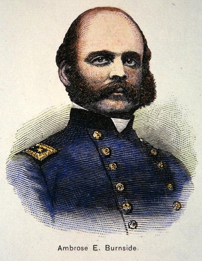 Porträt von Ambrose E. Burnside von American School