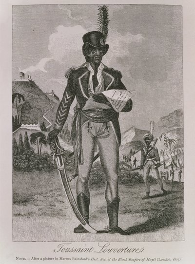 Porträt von Francois Dominique Toussaint-Louverture (c.1743-1803) von American School