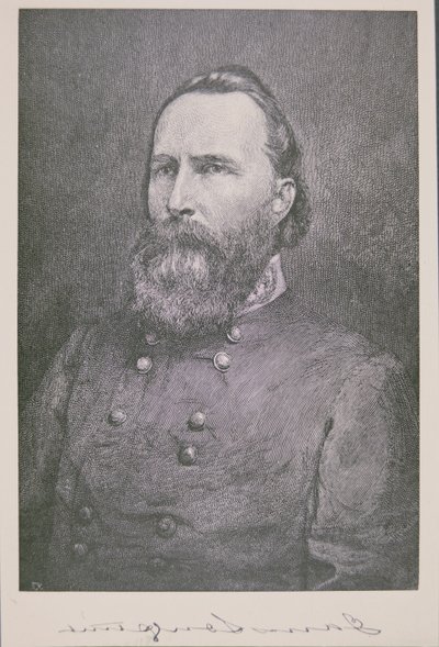 Porträt von General James Longstreet (1821-1904) von American School