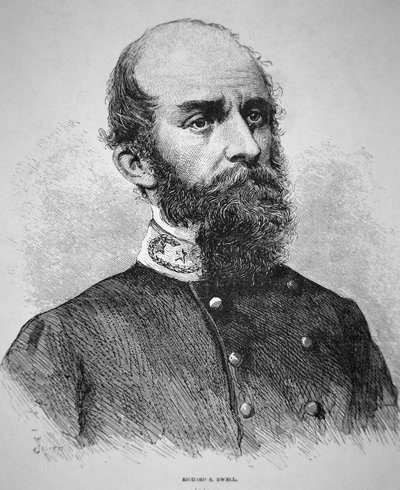 Porträt von General Richard S. Ewell von American School